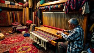 Different weaving methods of handmade Persian and oriental rugs